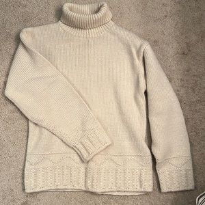 Womens NWT jw anderson x Uniqlo low gauge turtle neck sweater
